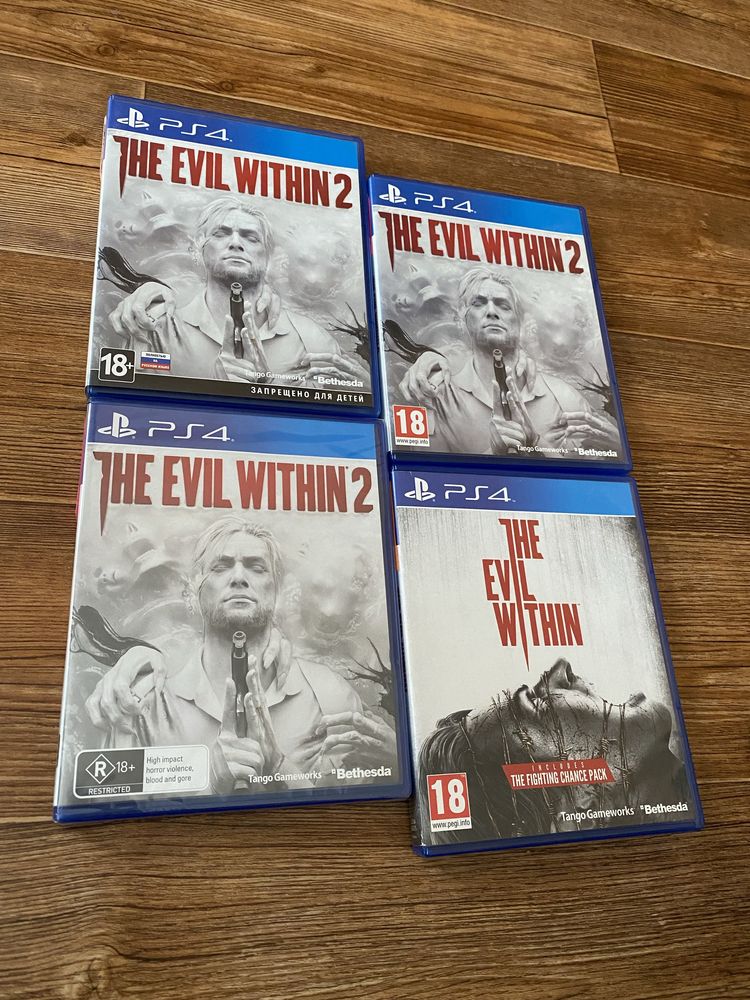Ігри для Sony PlayStation 4: The Evil Within, FarCry, Devil May Cry