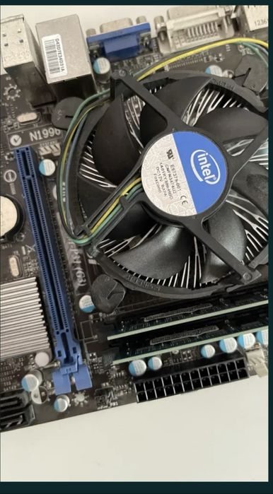 Płyta główna MSI H61M-P31(G3) + procesor I7 + 8gb ram