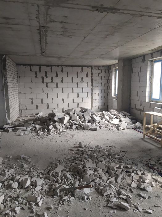 Шпаклівка Штукатурка Стяжка Ламінат монтаж демонтаж стін