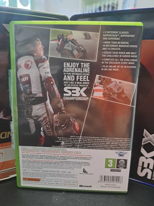 SBK X Superbike World Champ X360 STEELBOOK Wysyłka Sklep Mokotów