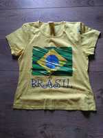 T-shirt Brasil, 100% algodão, tamanho M