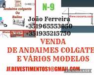 Andaimes Colgates elétricos e manual
