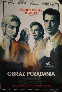 Plakat filmowy ,,Obraz pożądania"