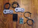 Raspberry Pi B+ w obudowie z padami do retro konsoli