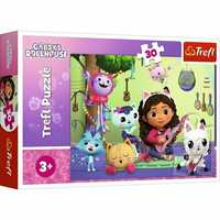 Puzzle Koci Domek Gabi 30el. SKLEP