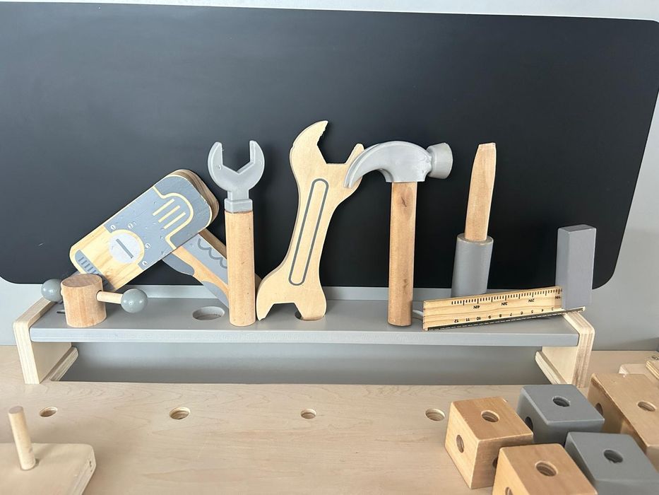 Drewniany warsztat dla dzieci XXL