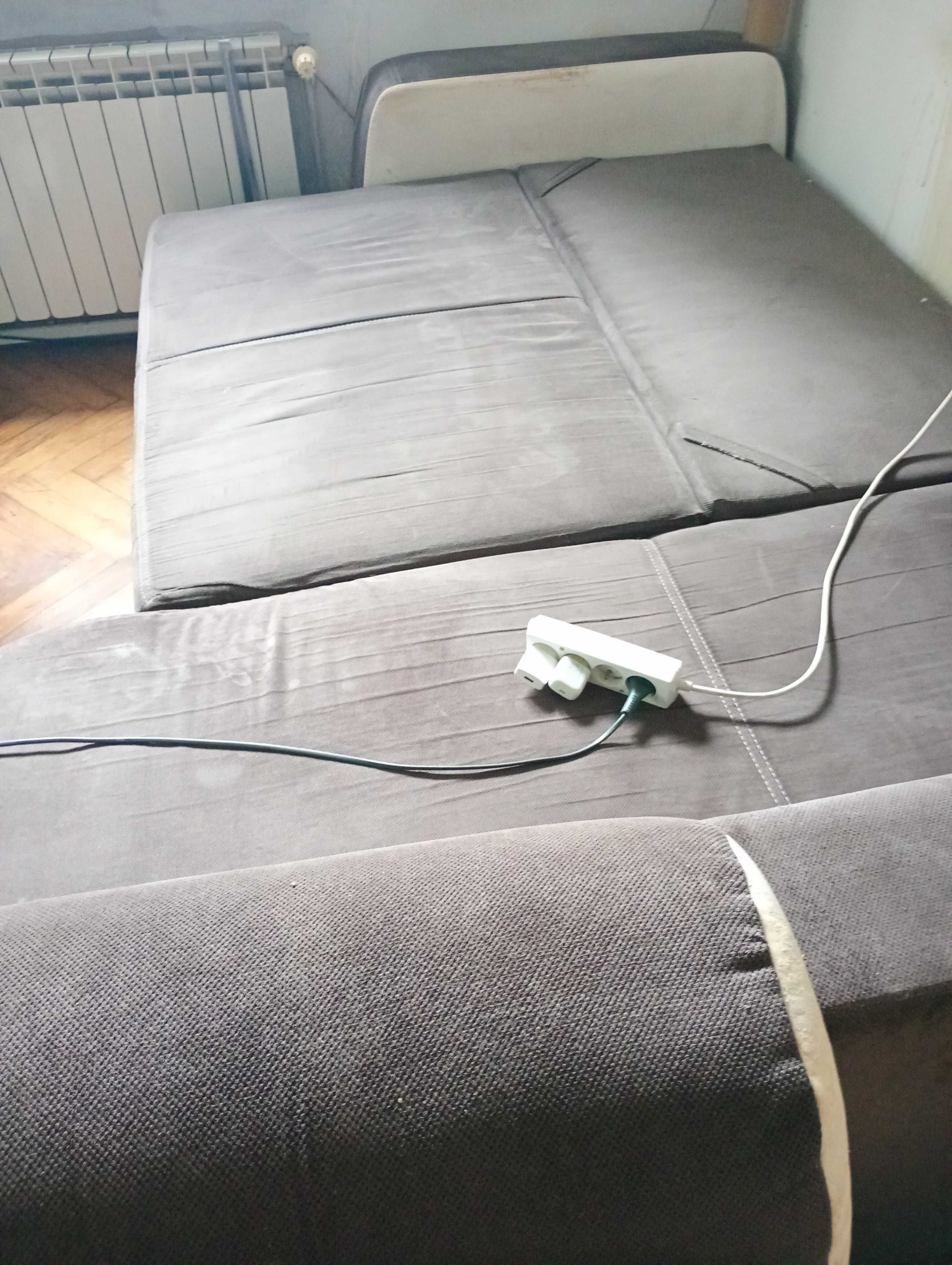 podwójna sofa rozkładana
