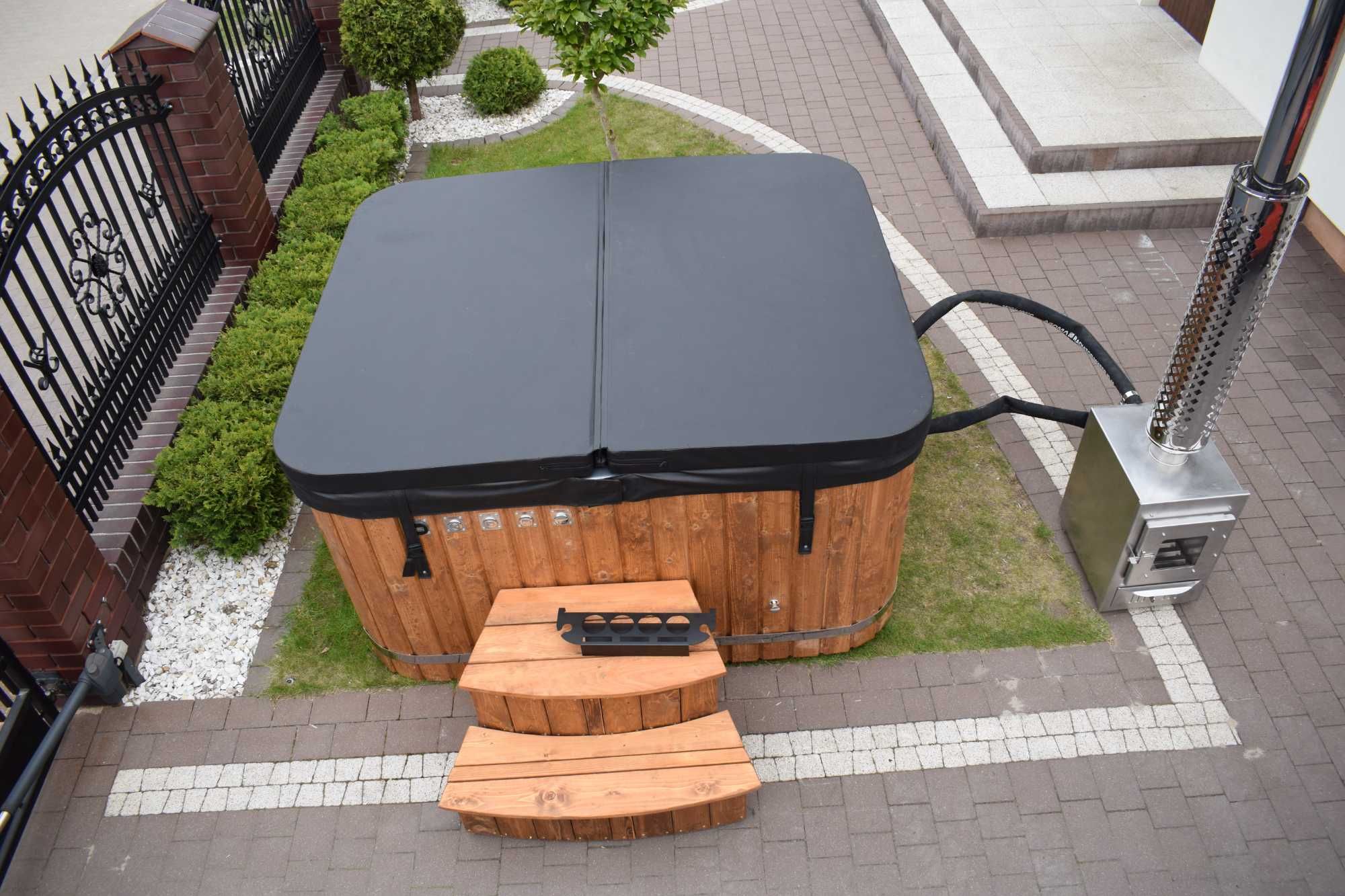 Balia ogrodowa jacuzzi prostokątna Hydro + Aero 205x175