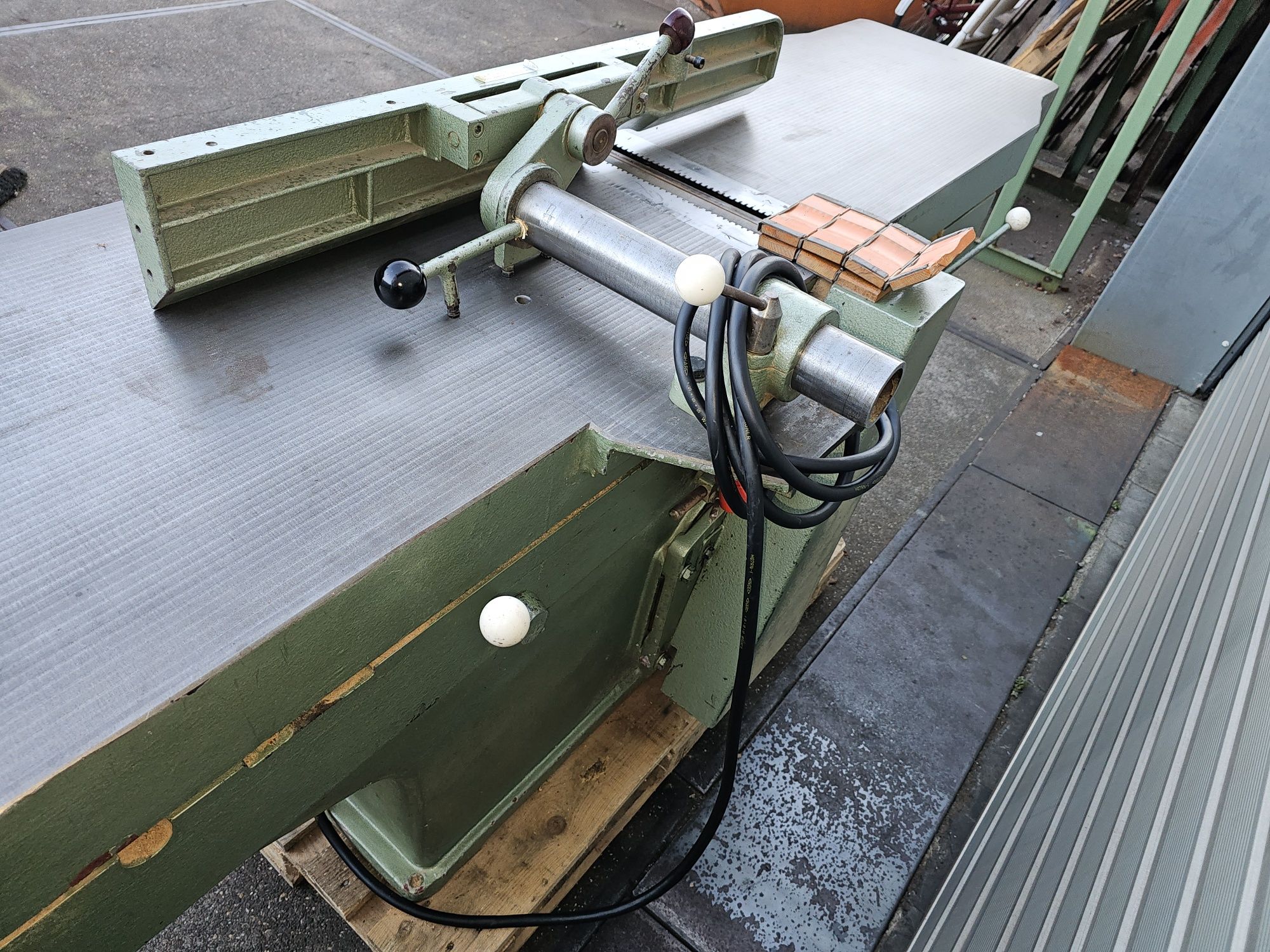 Wyrówniarka klein-sohne 510mm  stoły 2840mm 4noze no scm martin 2840