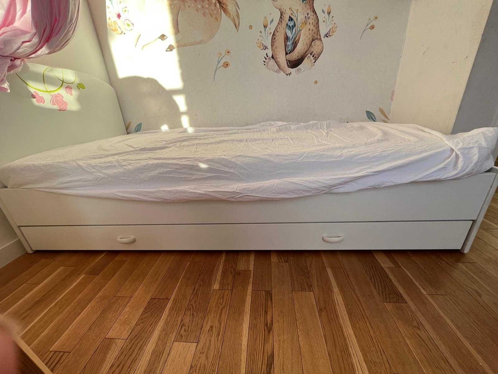 Łóżko Meblik 180x90 - Róża Róż + materac. Odbiór Warszawa