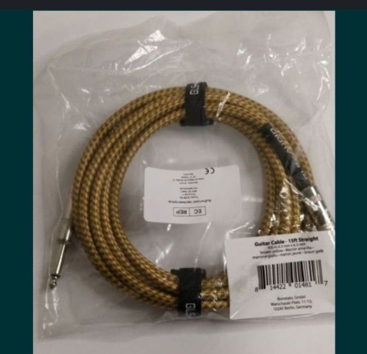 Kabel do Gitary Gis 4.6