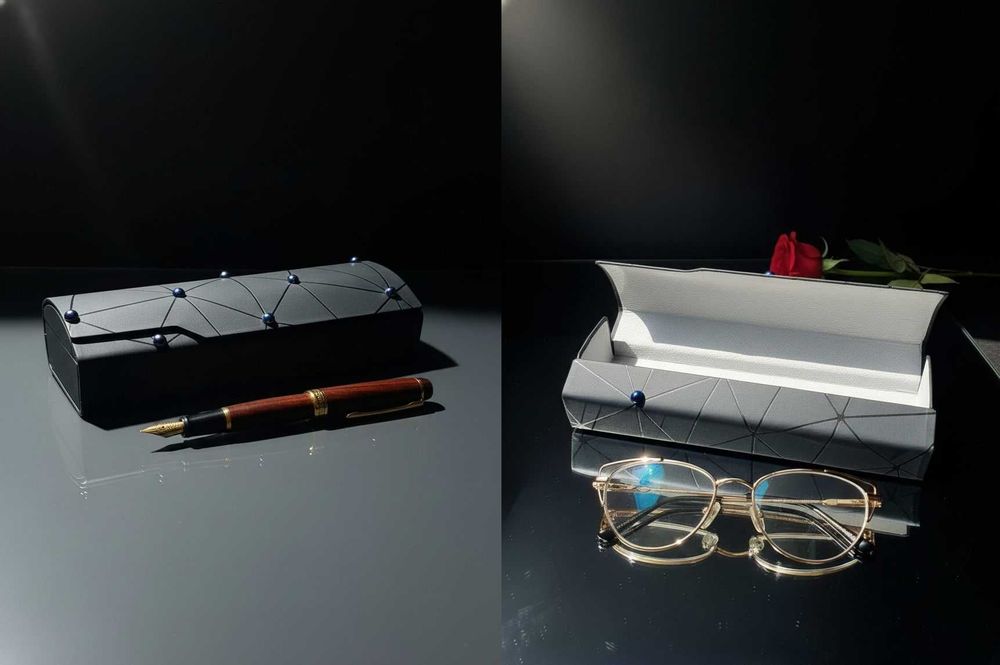 Футляри для окулярів, магнітний замок, жорсткі.