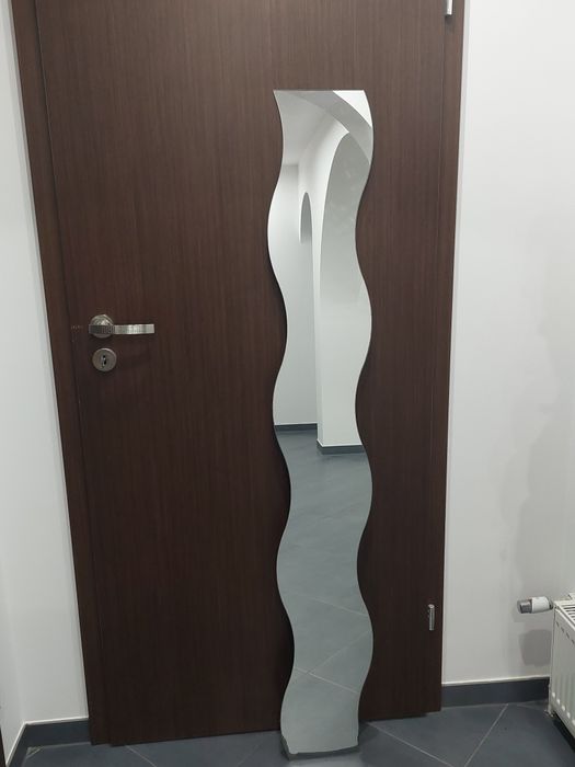 Lustro pofalowane ścienne ikea