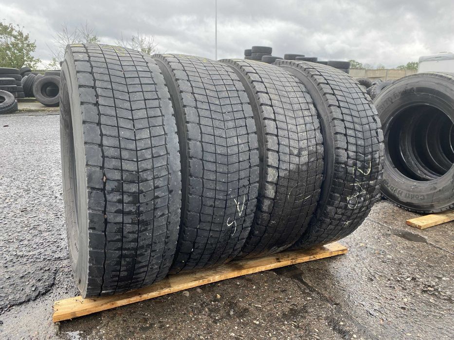 Opony używane ciężarowe napędowe 285/70R19.5 CONTINENTAL HYBRID HD3