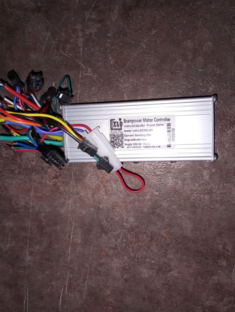 Zestaw do przerobienia roweru na elektryczny.