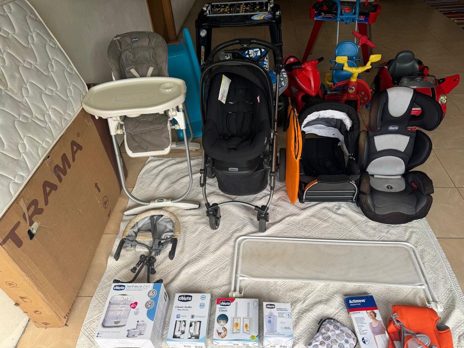 Conjunto de adereços de criança e bebé