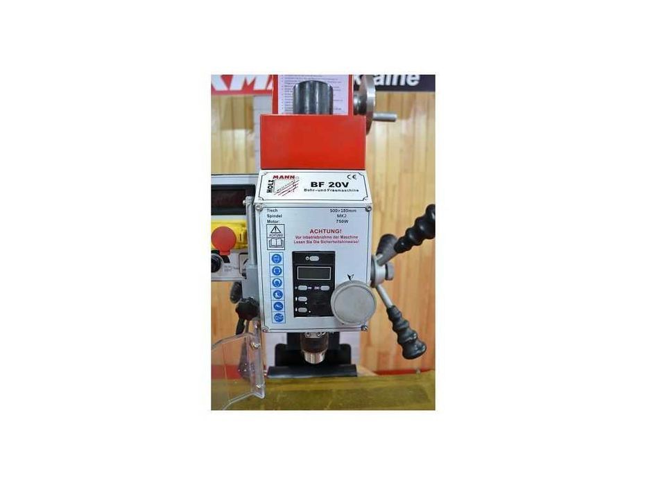 Фрезерний верстат Holzmann BF 20V, 2250 об/хв, 500х180 мм стіл