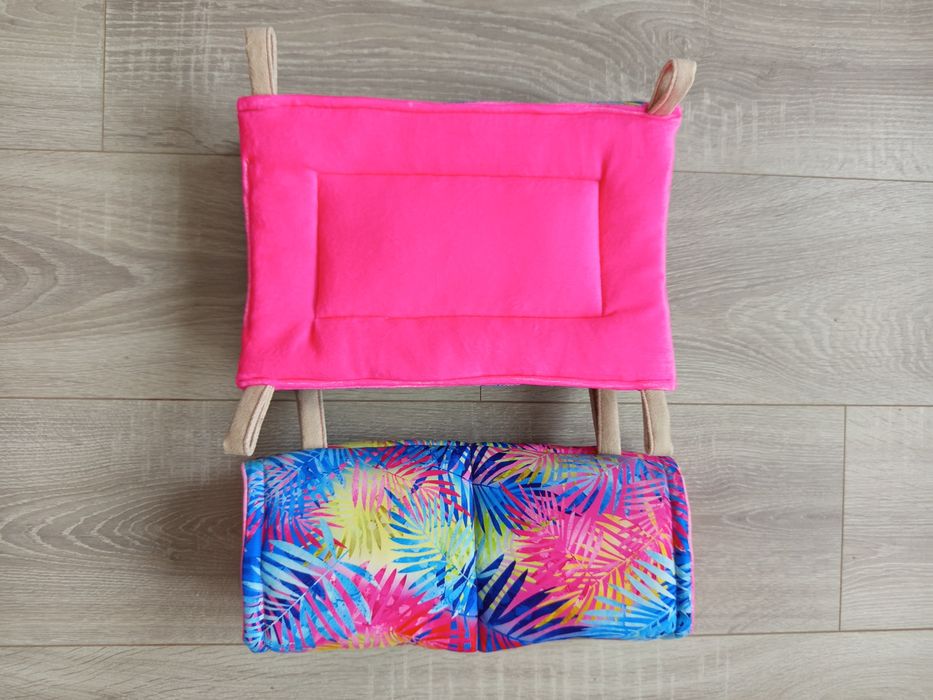 Nowy zestaw dla gryzoni hamak, tunel - handmade