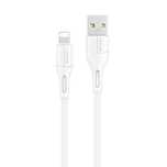USAMS Kabel U68 lightning 2A Fast Charge1m biały/white SJ500USB02