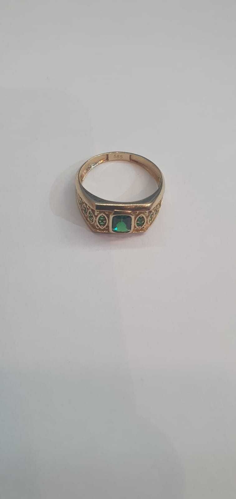Pierścionek 14 k /585/3,13 g. R 16 - Madej Gorlice Mickiewicza -