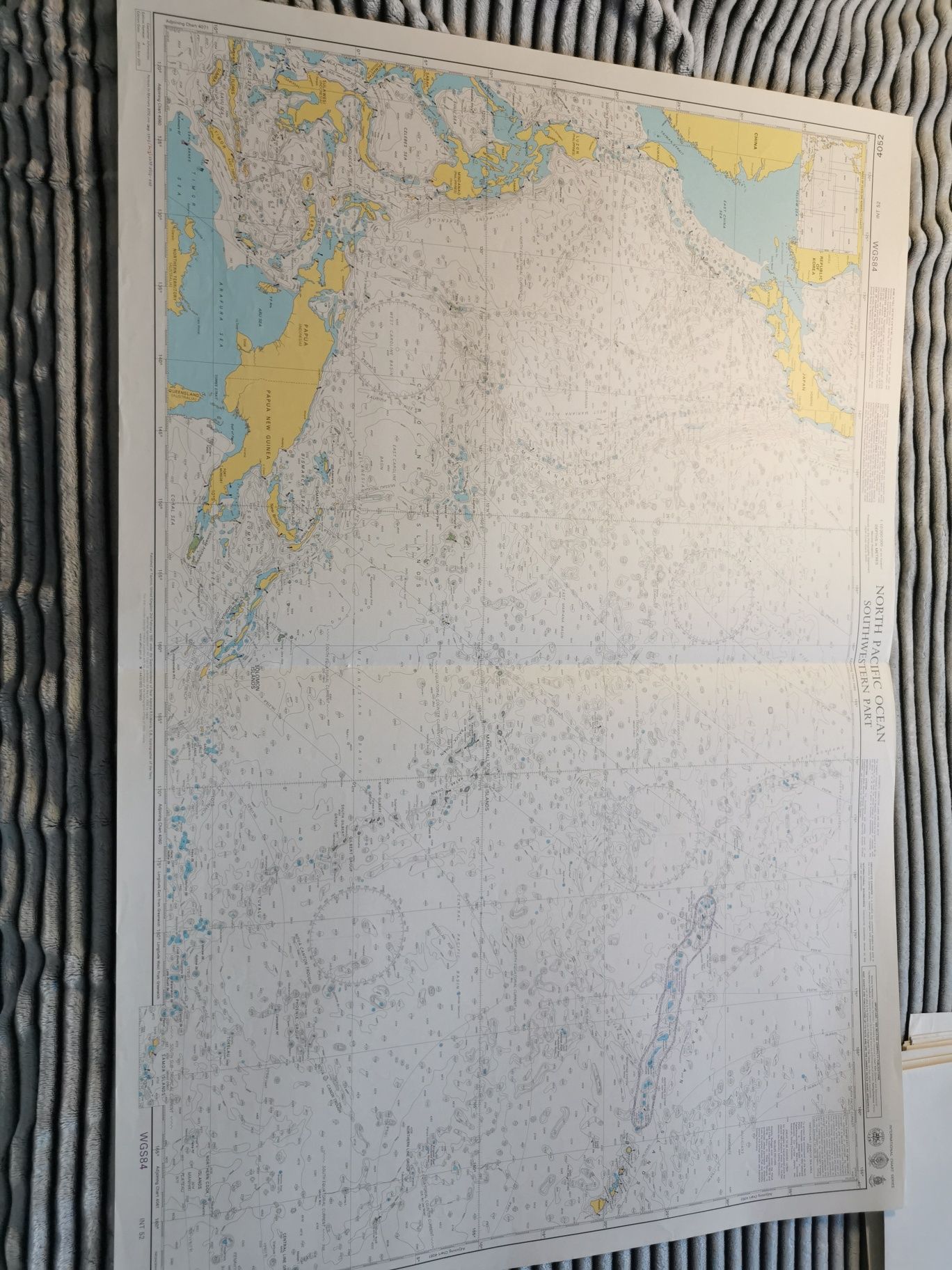 Mapa morska Admiralicji Brytyjskiej nr 4052