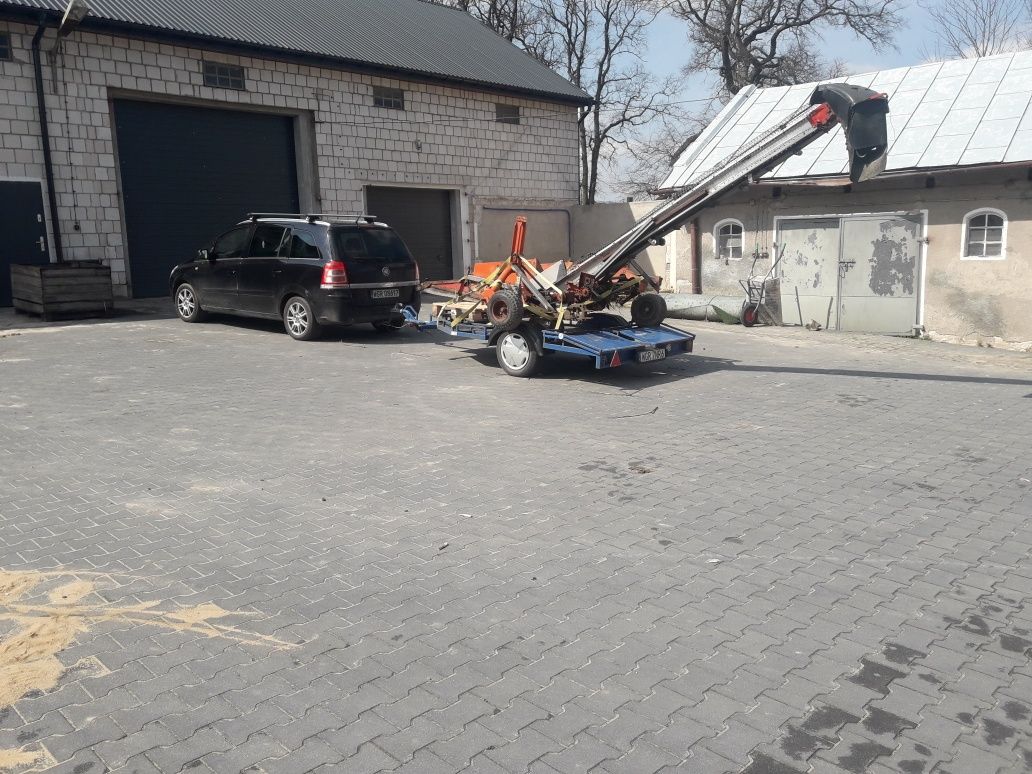 Zbieracz nagarniacz jablek zbieracz kombajn ka