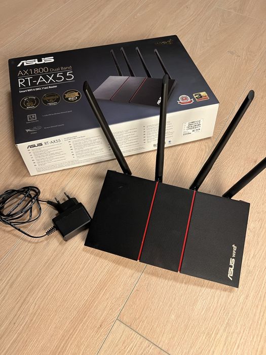 Роутер Wi-Fi ASUS. Дводіапазонний маршрутизатор стандарту Wi-Fi 6