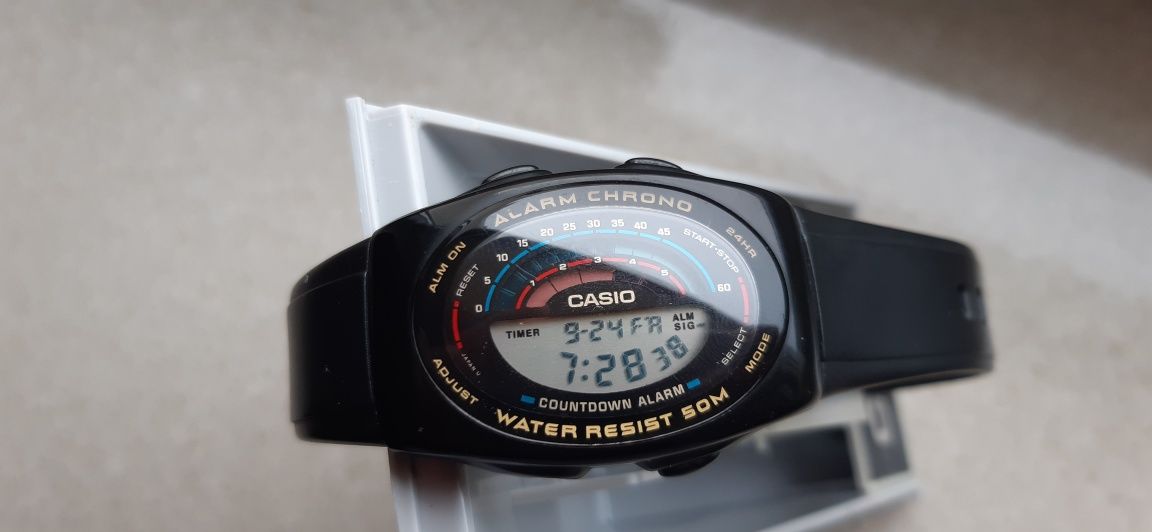 Casio lcd vintage  unikat , made in japan zegarek