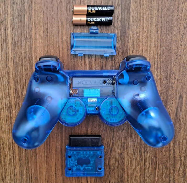 Comando consola Sony Playstation 2 PS2 sem fios - novo