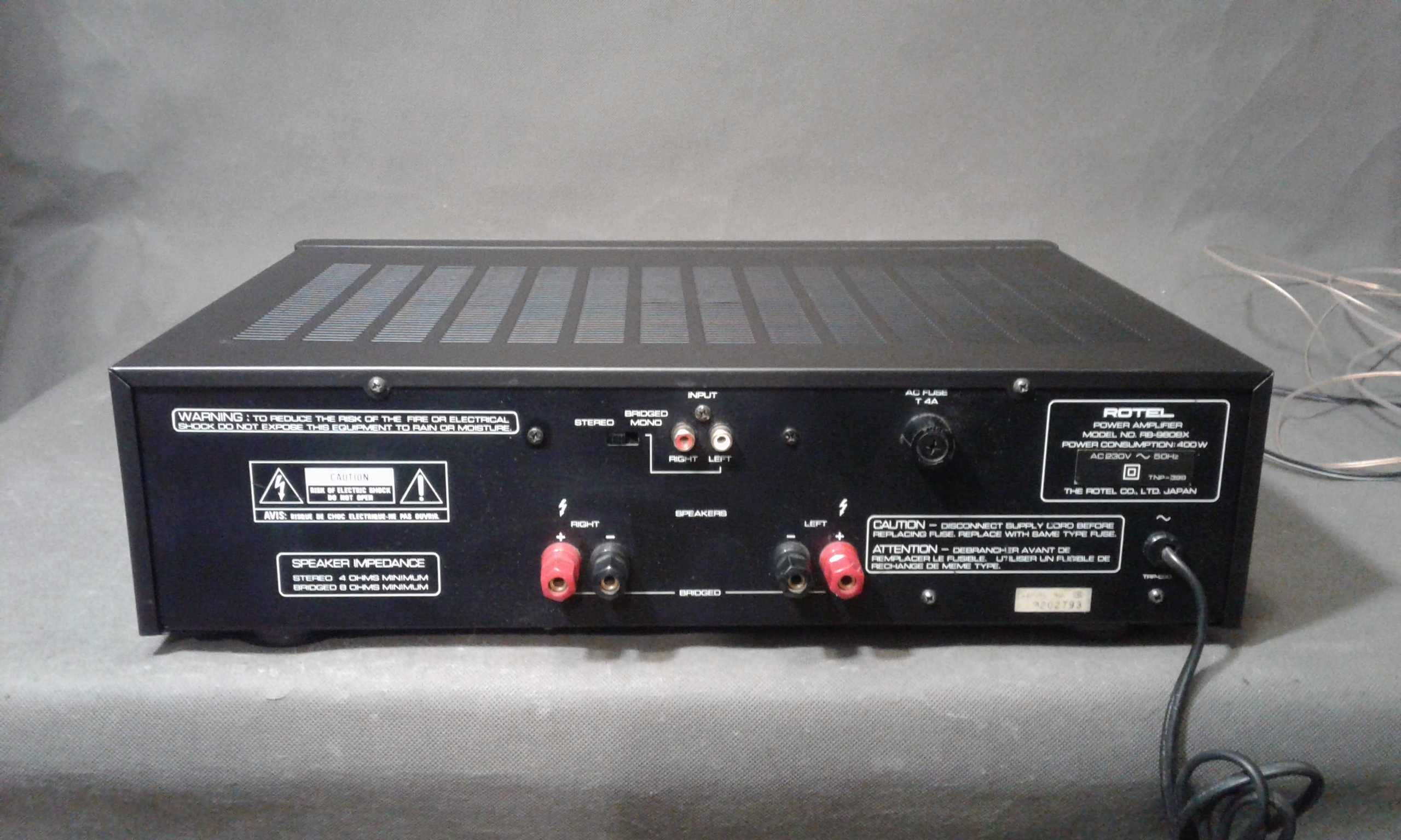 ROTEL RB-980BX, wzmacniacz stereo