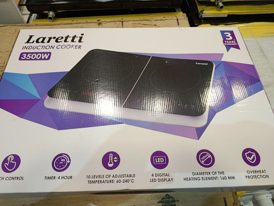 Настольная индукционная плита Laretti 5002