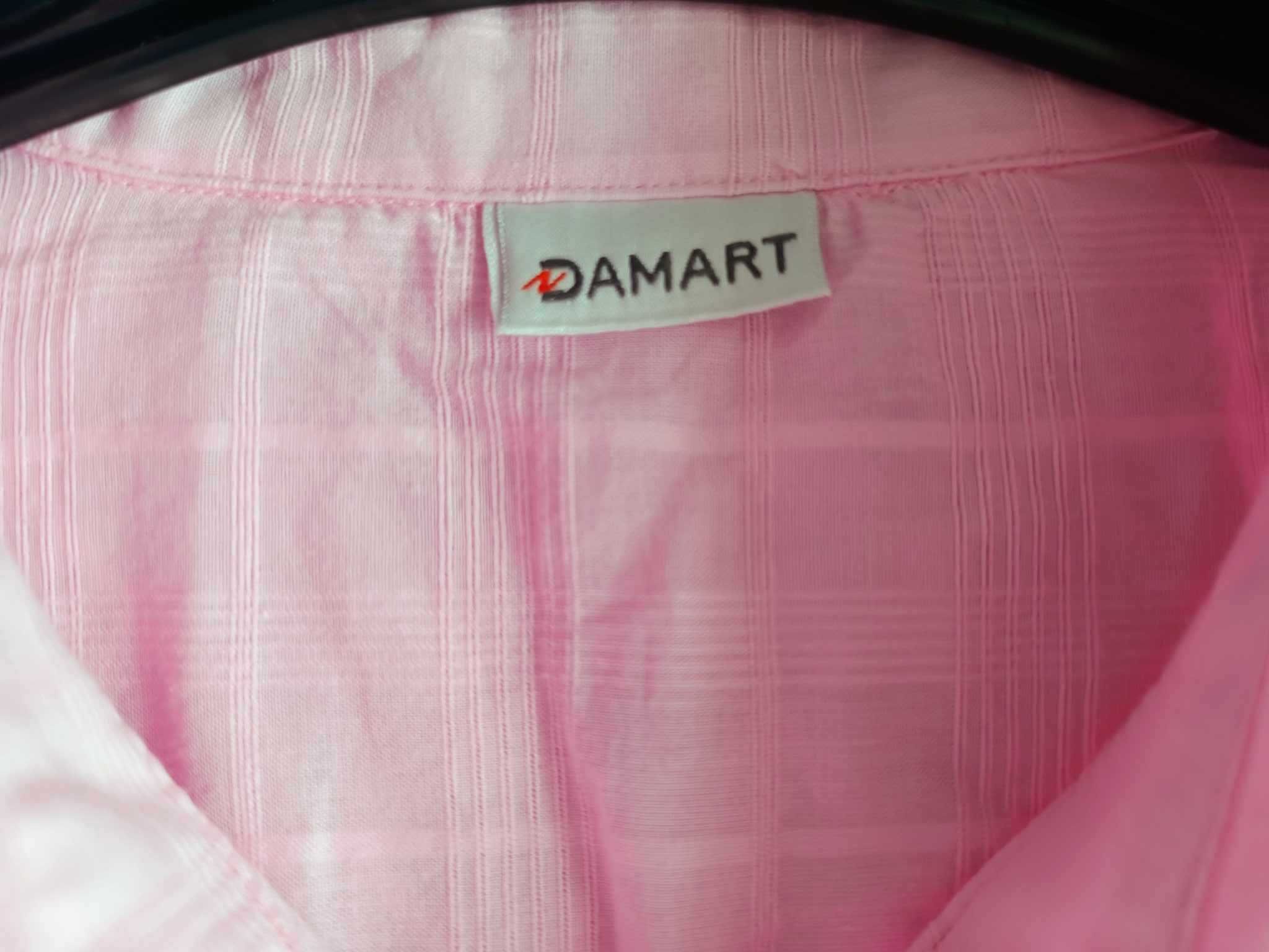 Bluzka damska, rozmiar 42, kolor różowy, 100% bawełna