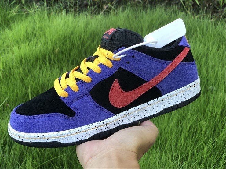 Кроссовки Nike SB Dunk Low ACG Terra black Purple Yellow Найки Данки