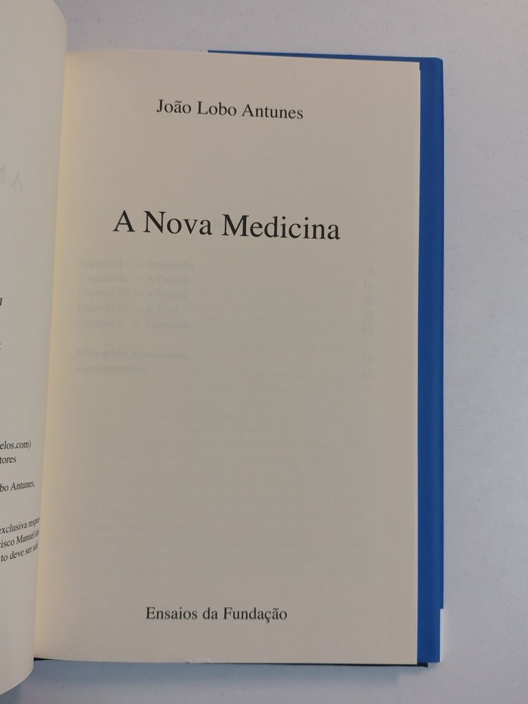 A Nova Medicina, de João Lobo Antunes