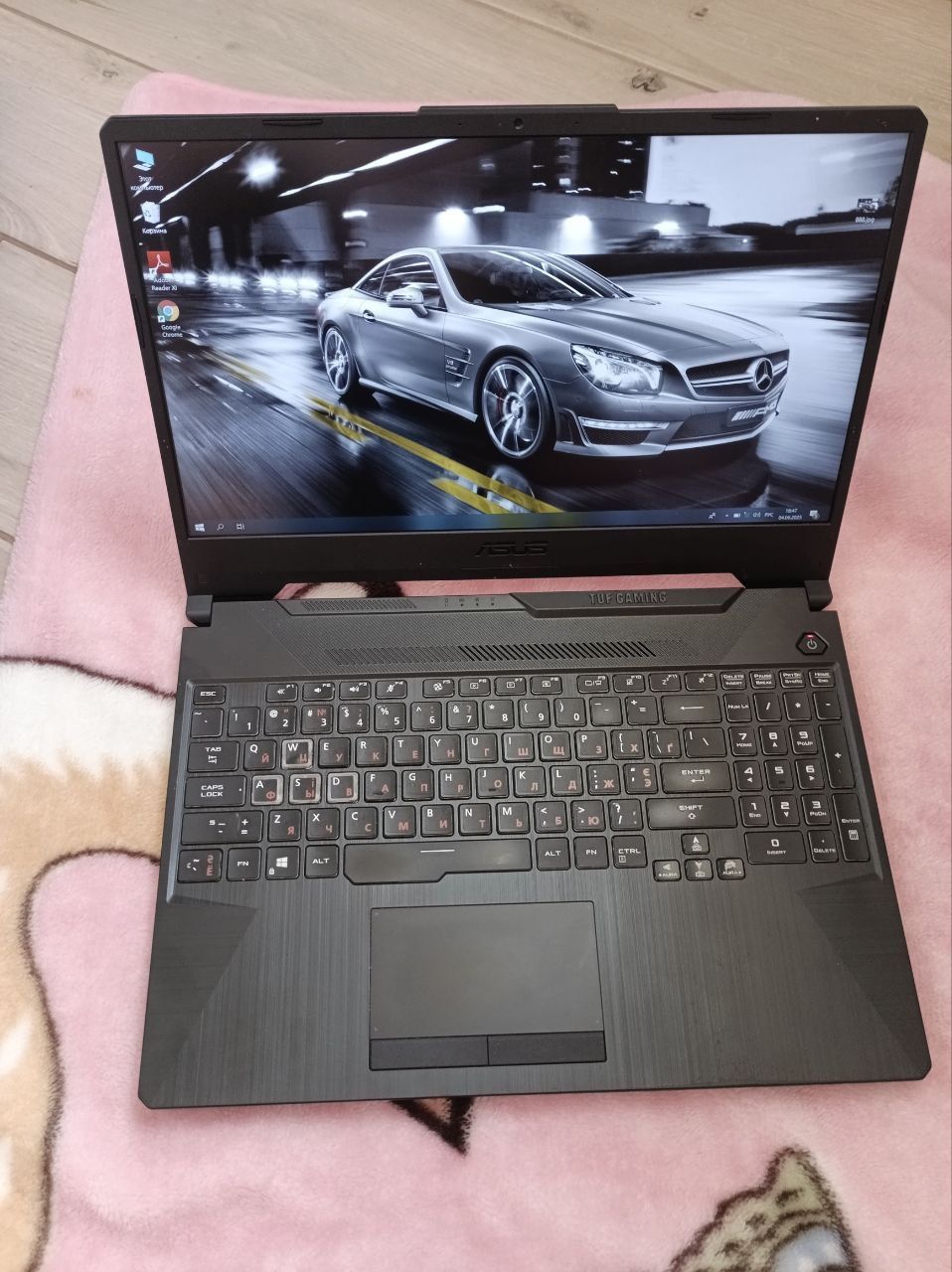 Игровой ноутбук на разборку Asus TUF Gaming Model TUF506 GTX 1660 Ti 6