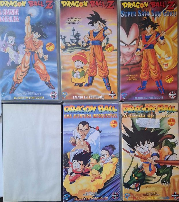 Filmes diversos em VHS