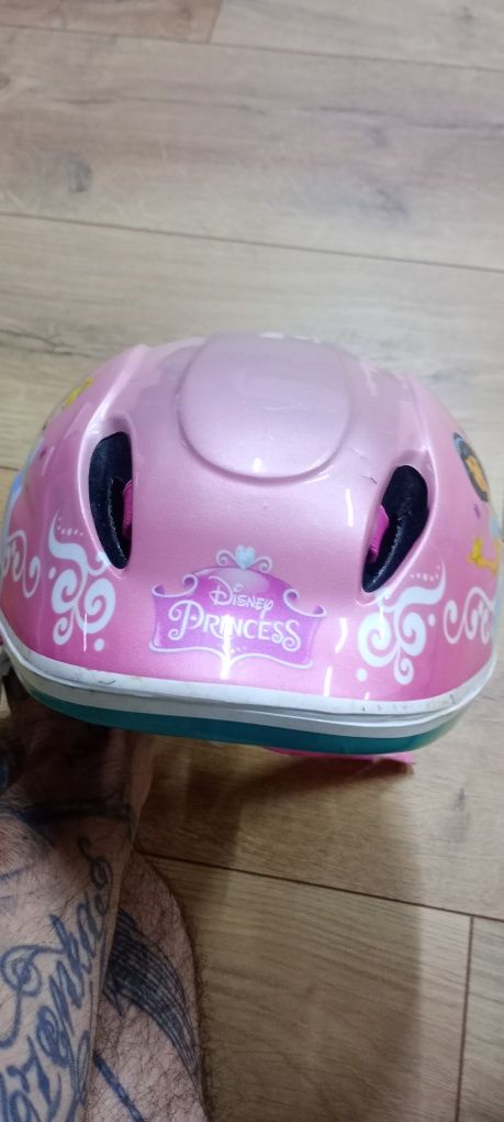 Disney Princess Kask bezpieczeństwa dla dziewcząt, 48-54 cm