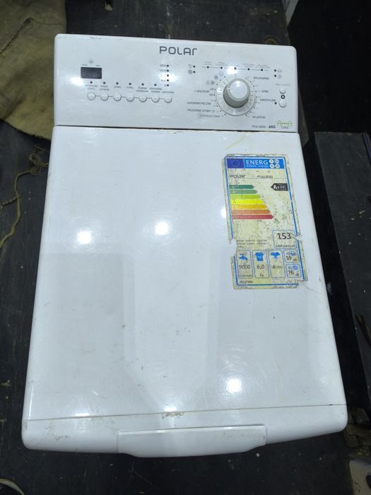 Pralka Polar 6kg, ładowana od góry, wąska