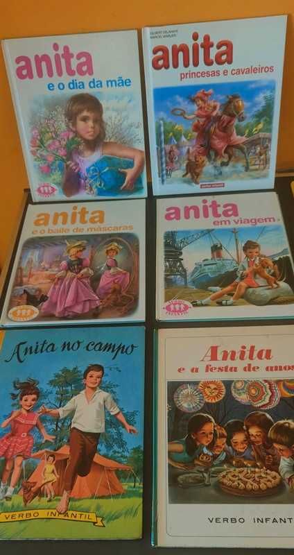 Vários livros da Anita, vintage