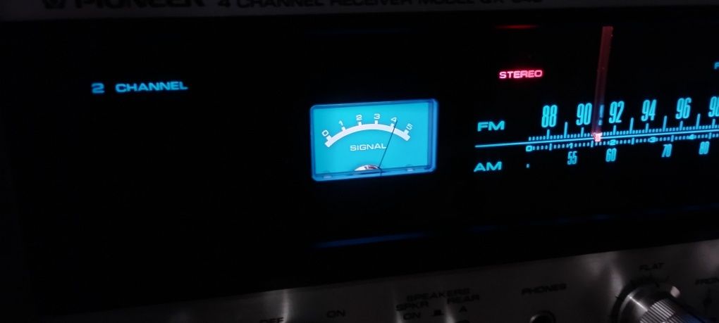 Pioneer qx 646 amplituner stereo quad