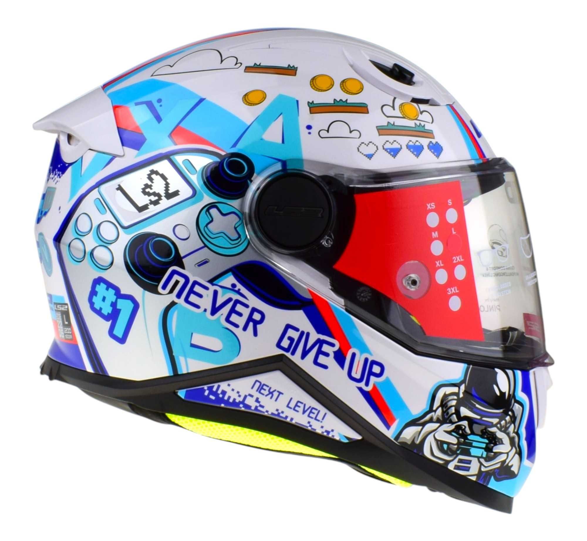 Kask dziecięcy LS2 FF812 KID NEXT LEVEL