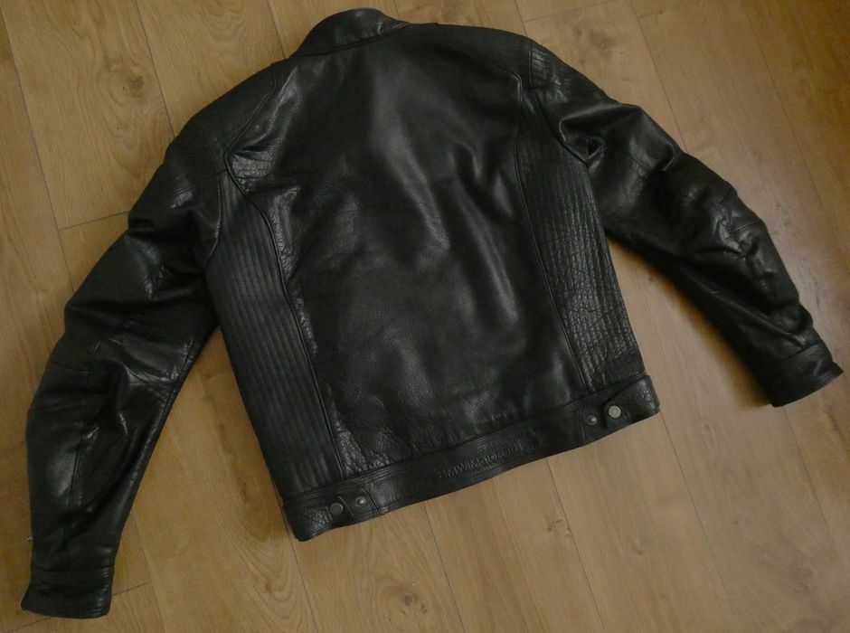 Kurtka skórzana męska BMW motorrad CLUB skóra PILOTKA rozm L/XL
