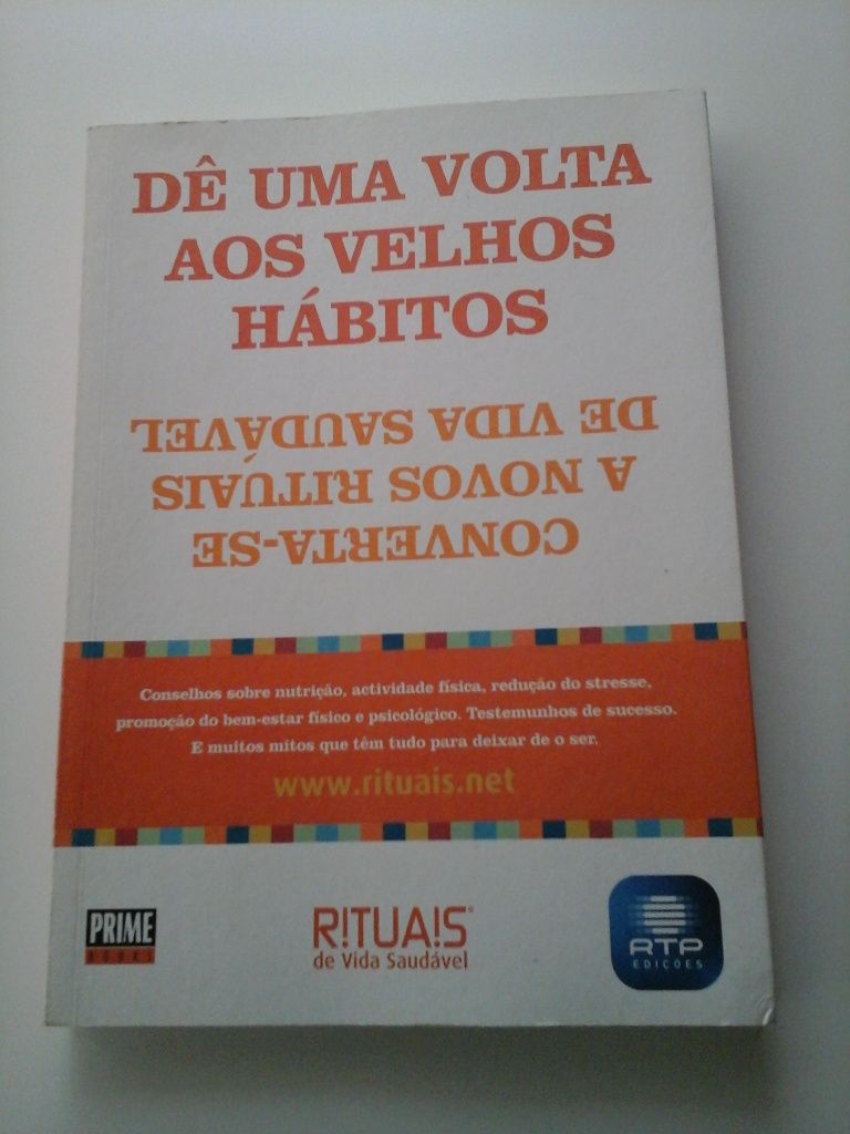 Livro: Rituais de Vida Saudável, novo!