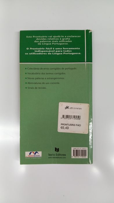 Livro Pontuário Fácil da Língua Portuguesa