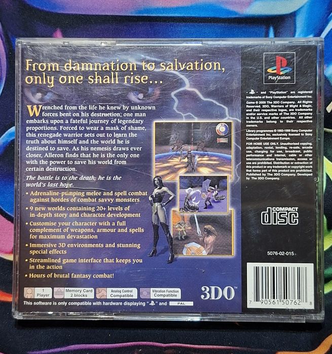 Warriors of might and magic PS1