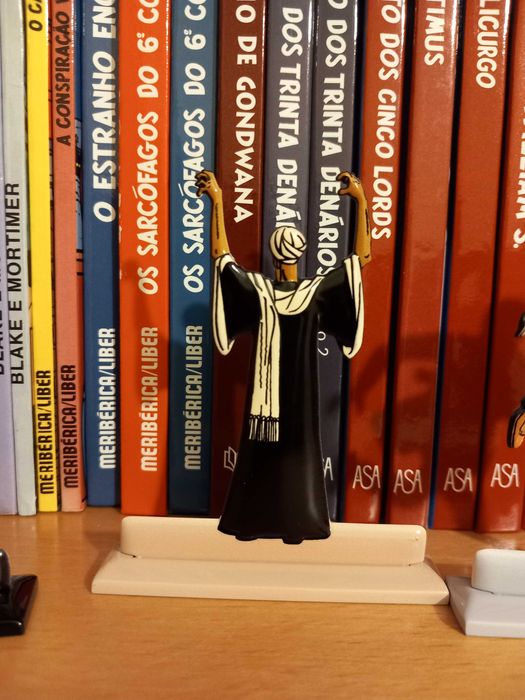 Figura de metal "Blake e Mortimer", Cheikh Abdel Razek, 2017