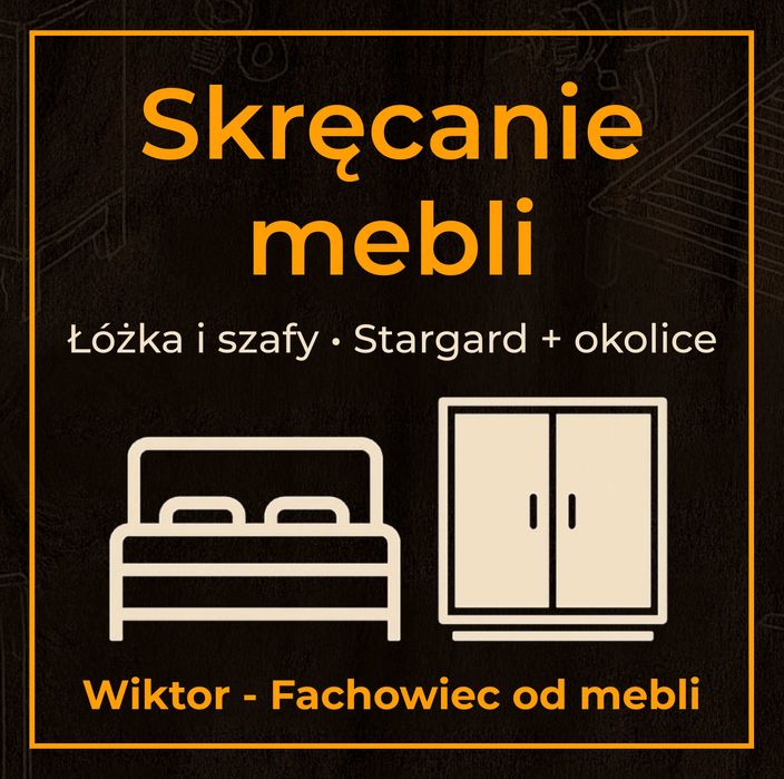 Stolarz – skręcanie, montaż i naprawa mebli