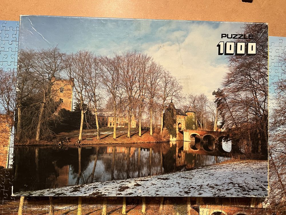 Puzzle 1000 elementów 1 brak