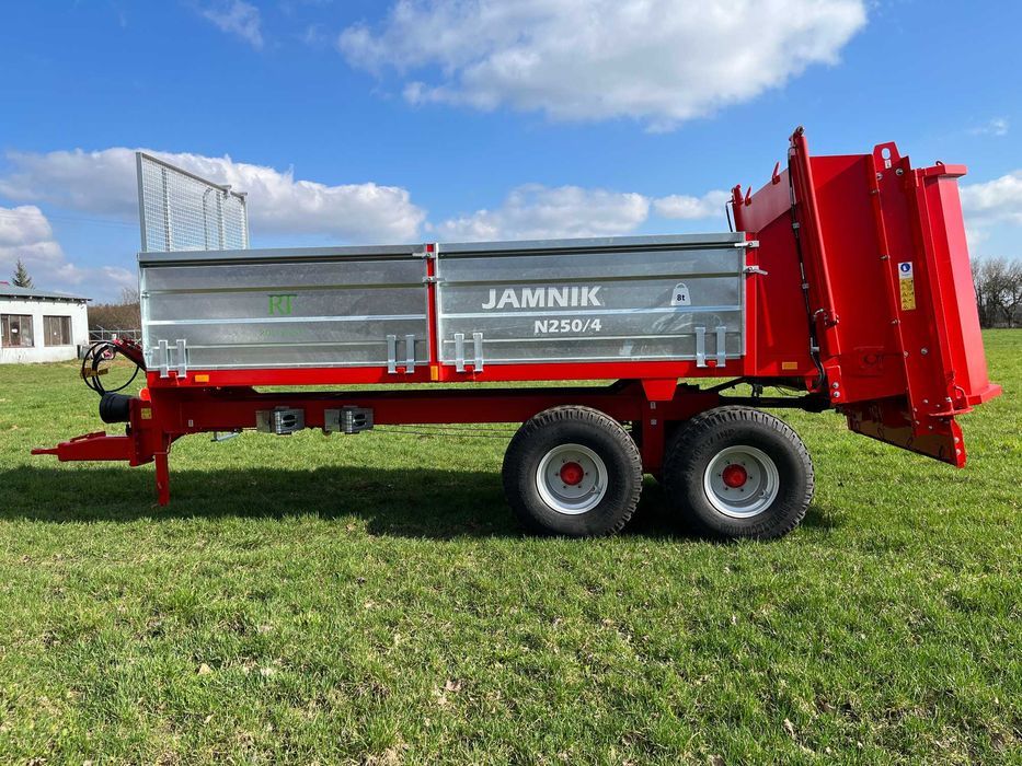 Rozrzutnik obornika N250/4 JAMNIK 8 ton - nowy, prosto z fabryki!