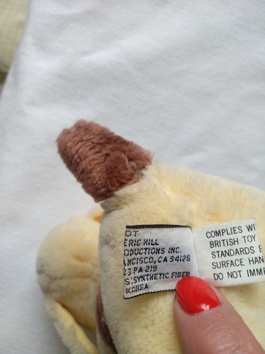 Винтажная мягкая игрушка собачка щенок Эрик Хилл Spot 1983 редкость